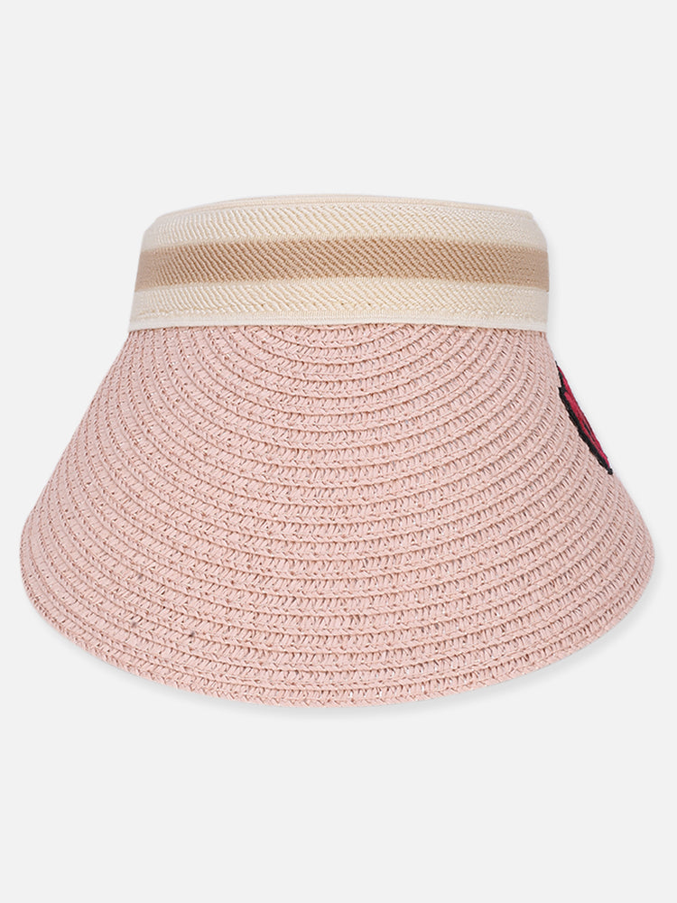 Pink Solid Sunhat