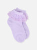 One Friday Purple Lace Socks