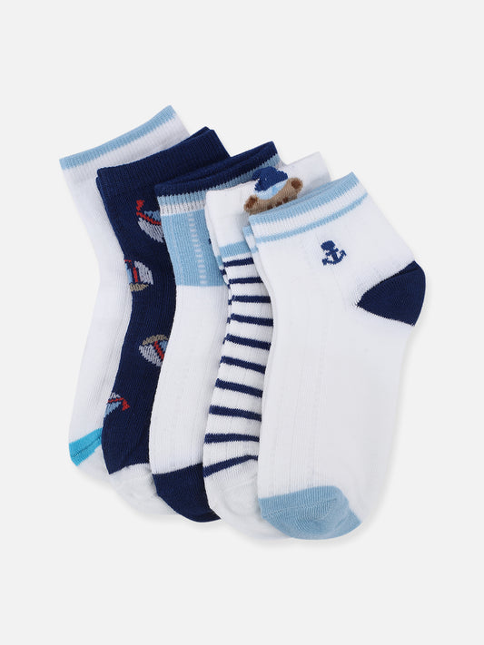 Multi Stripes Socks Pack Of 5
