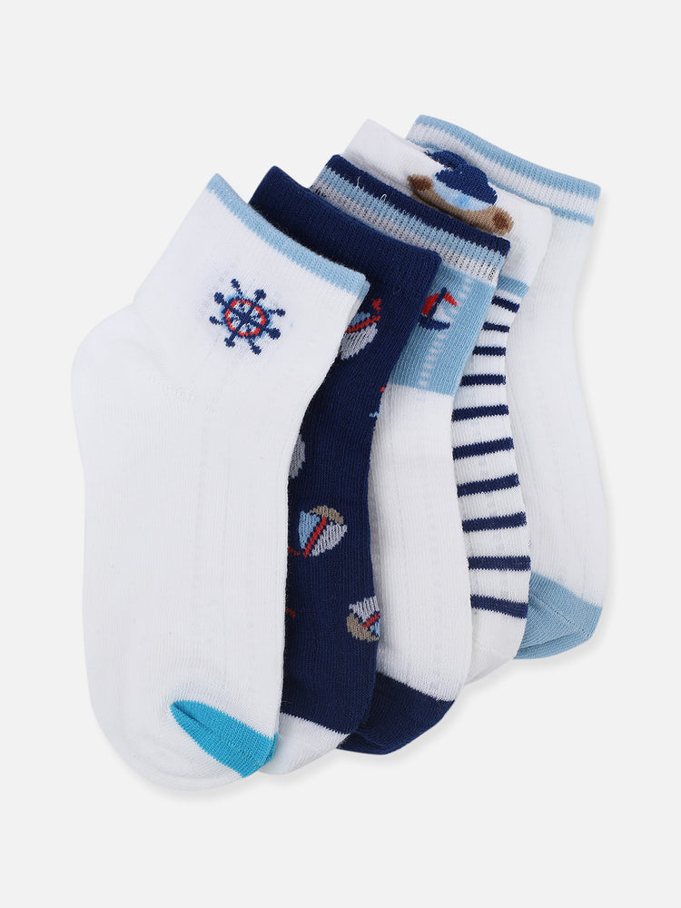 Multi Stripes Socks Pack Of 5