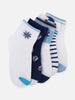 One Friday Multi Stripes Socks Pack Of 5