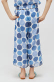 One Friday Printed Blue Culotte