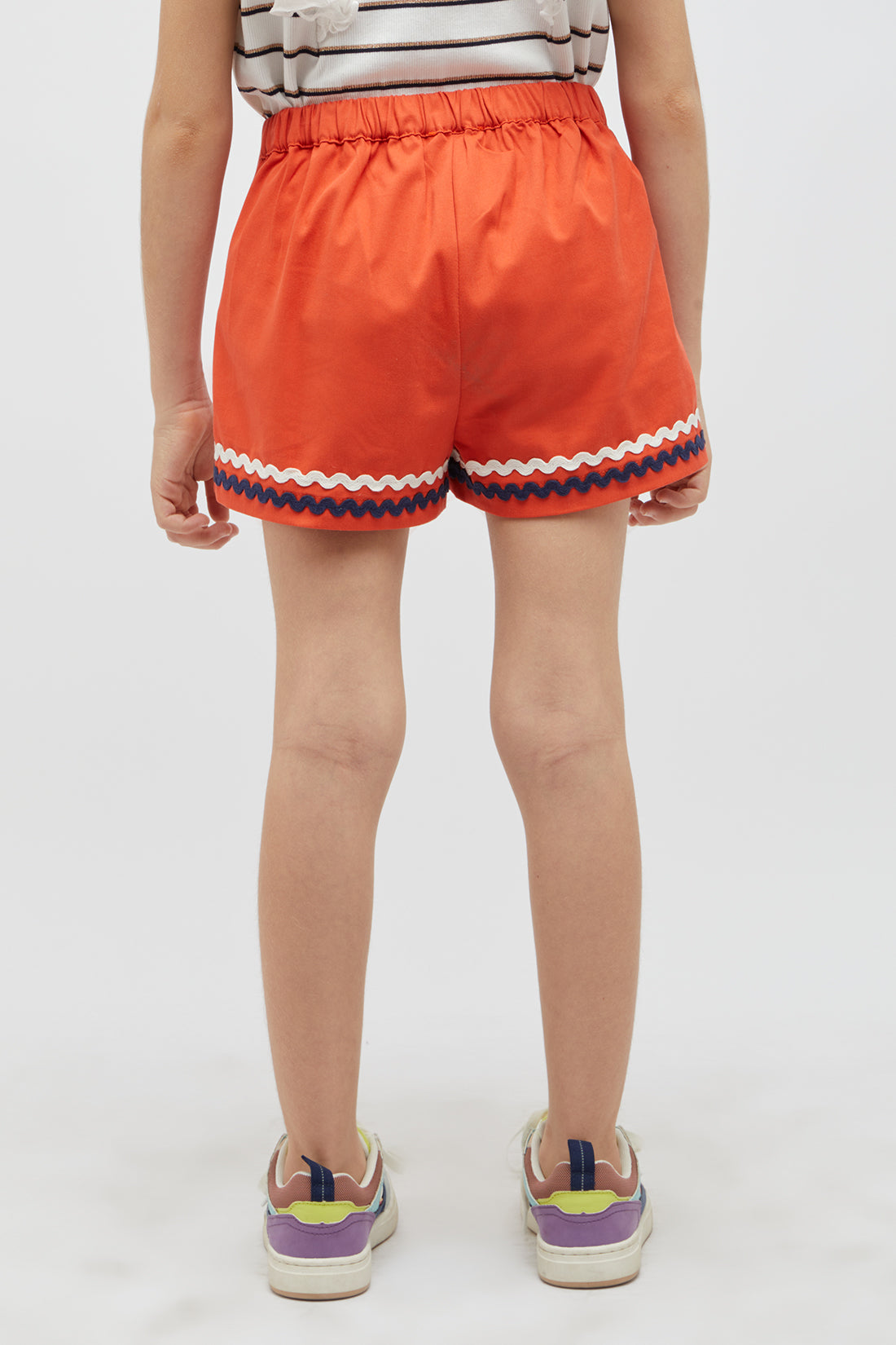 One Friday Orange Shorts