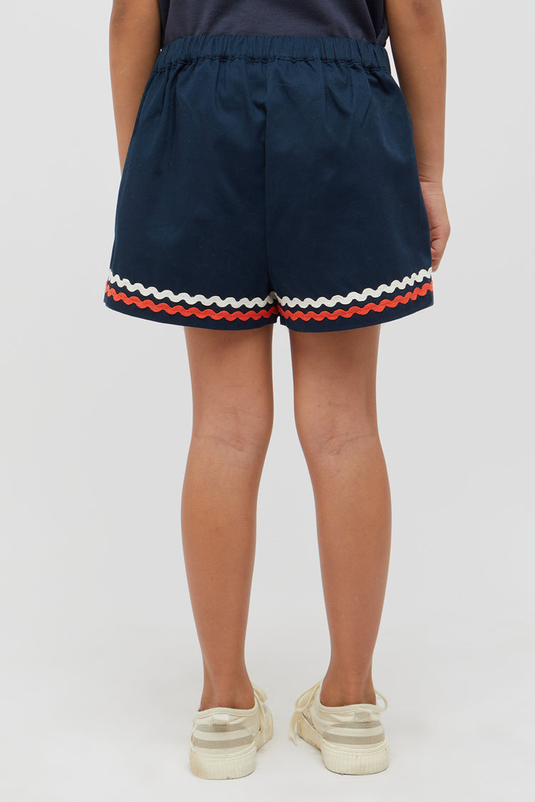 Fun Navy Blue Shorts