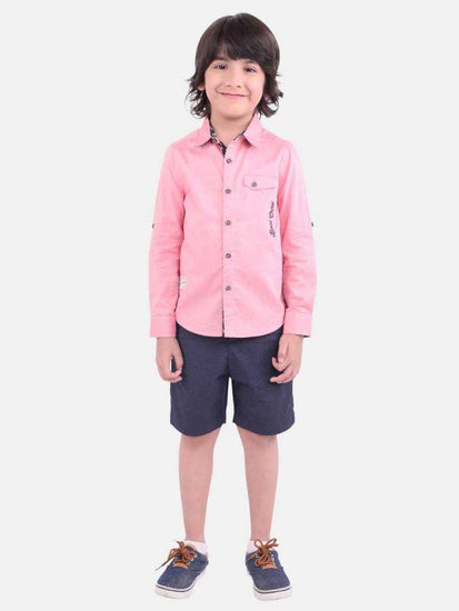 Pink Linen Shirt - One Friday World