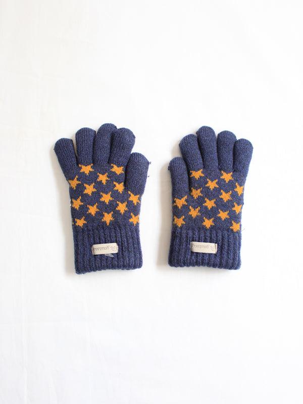 Navy Blue Warm Gloves - One Friday World