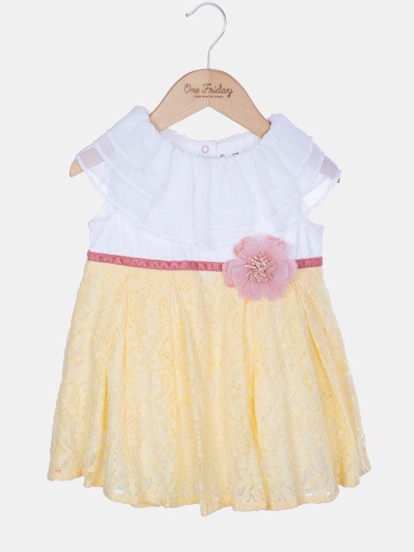 Yellow Dress With Bloomer - One Friday World