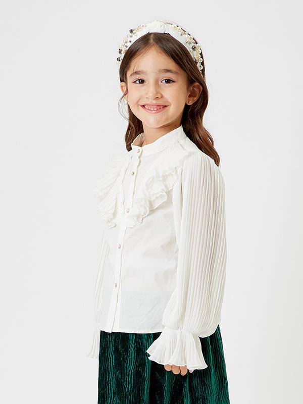 Victorian Style White Blouse - One Friday World