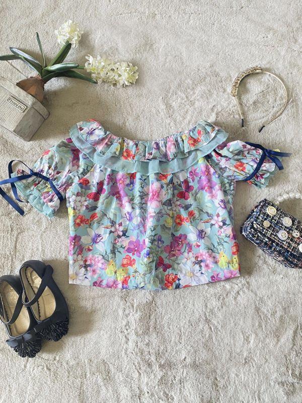 Multicolor Floral Top - One Friday World