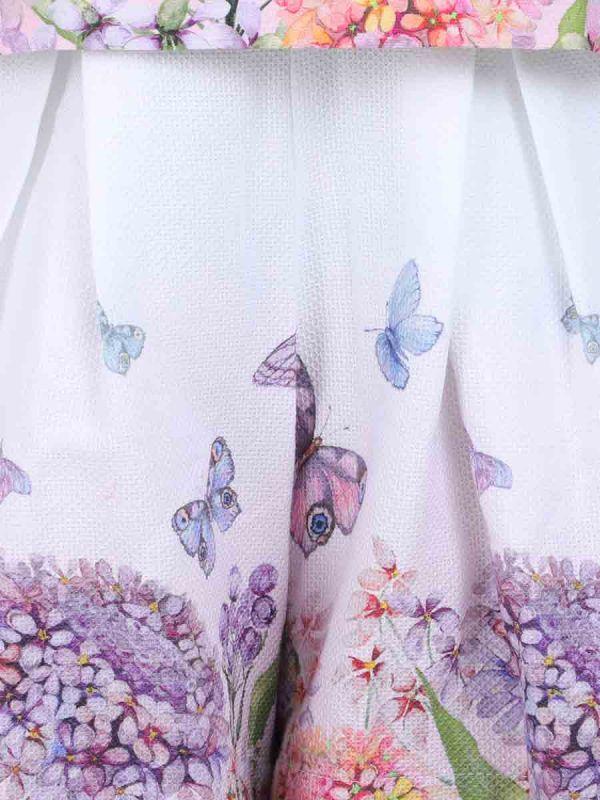 White Butterfly Shorts - One Friday World