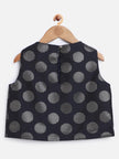 Black and Gold Polka Dot Top - One Friday World