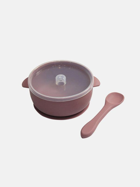 Pink Spoon With Bowl