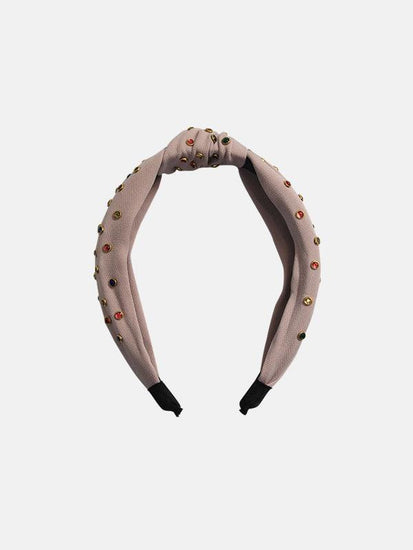 Pink Studded Hair Band - One Friday World