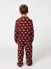 Brown Allover Print Night Suit - One Friday World
