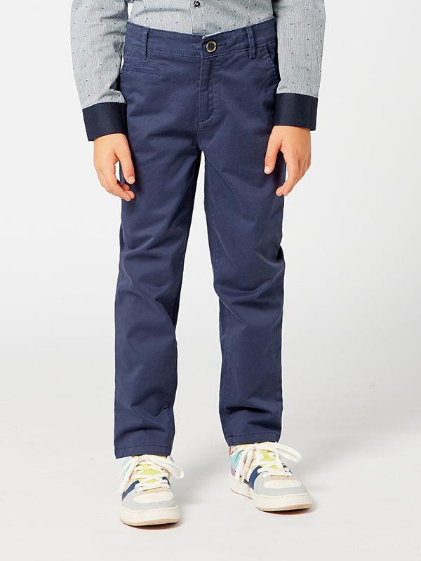 Navy Blue Coin Pocket Trouser - One Friday World