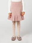Pink woolly skirt - One Friday World