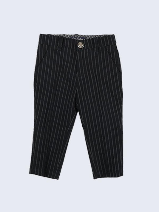 Black Striped Trouser