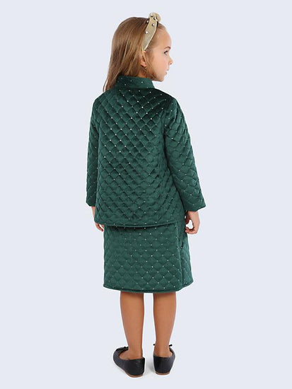 Green Sequin Skirt - One Friday World