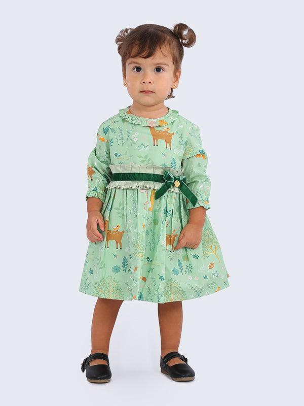 Green Forest Dress - One Friday World