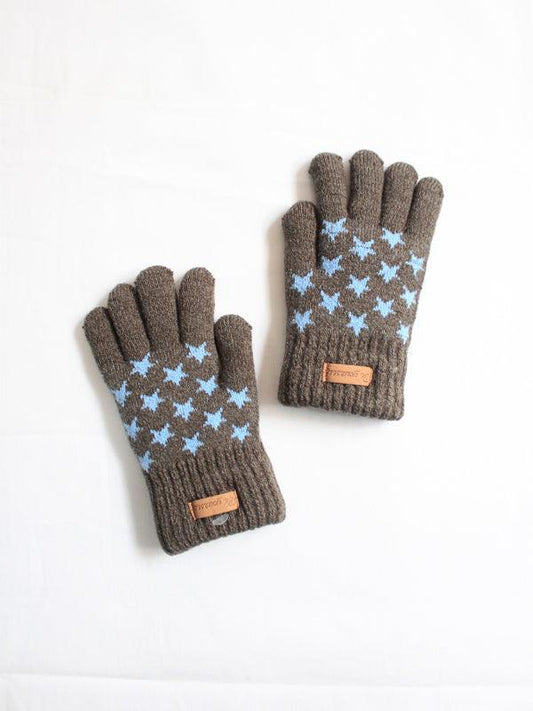 Silver Warm Gloves