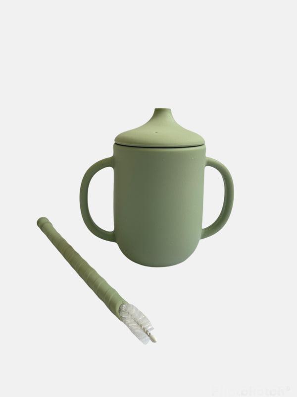 Green Silicon Sippy Cup - One Friday World