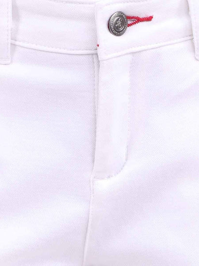 White Solid Shorts - One Friday World
