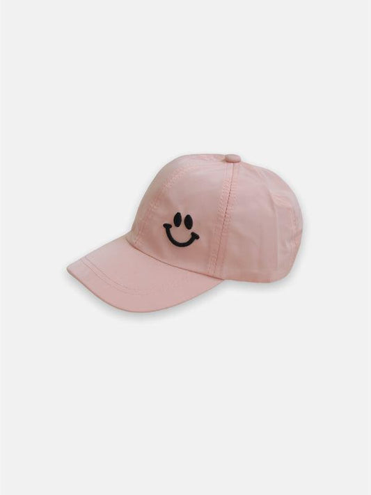 Pink Smiley Cap