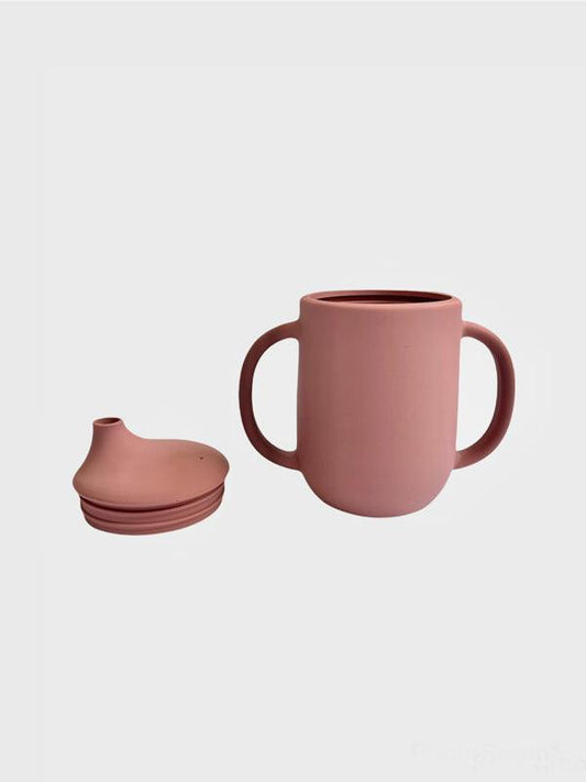 Pink Silicon Sippy Cup